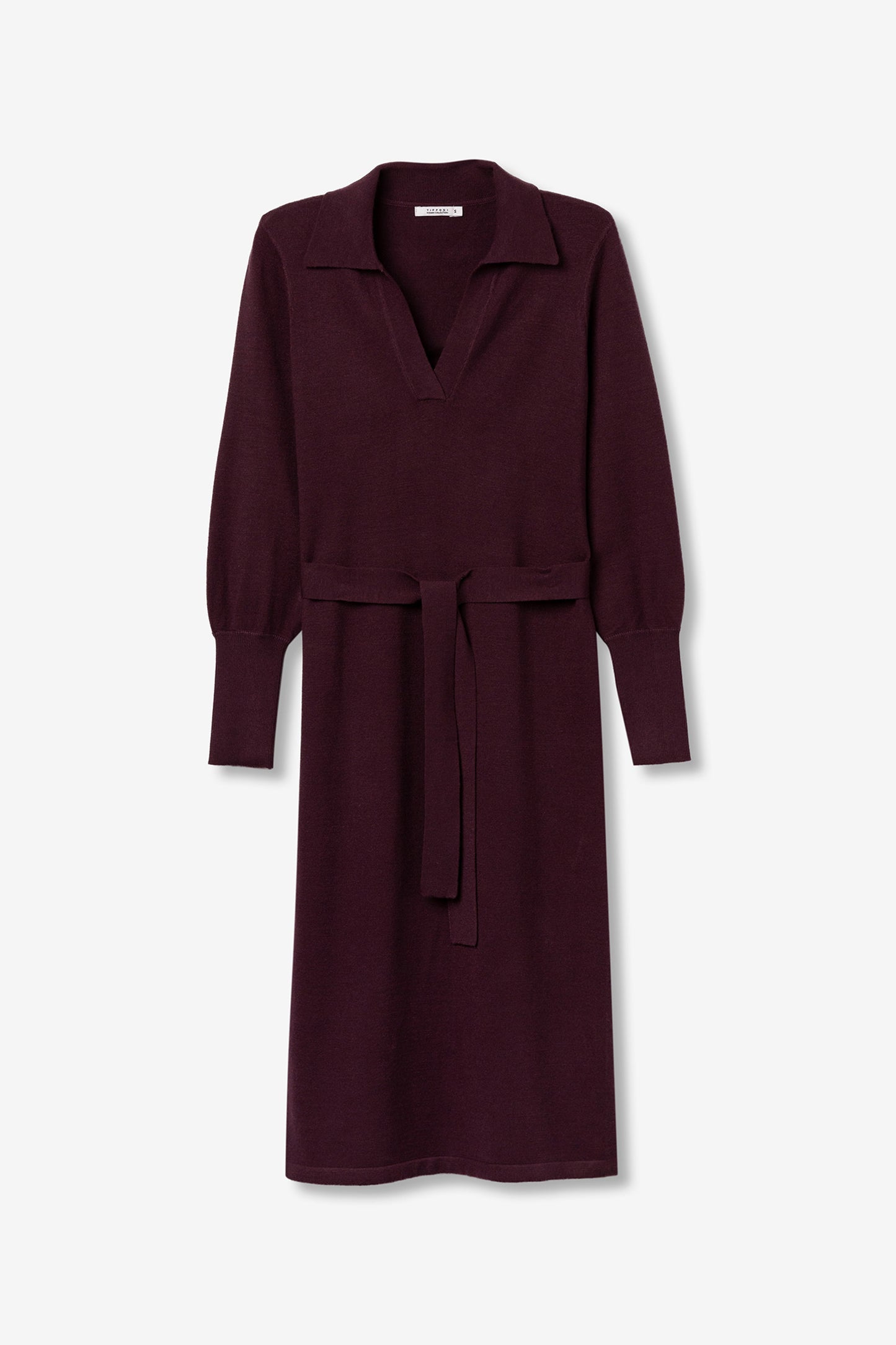 VESTIDO CON CINTURÓN AJUSTABLE TIFFOSI