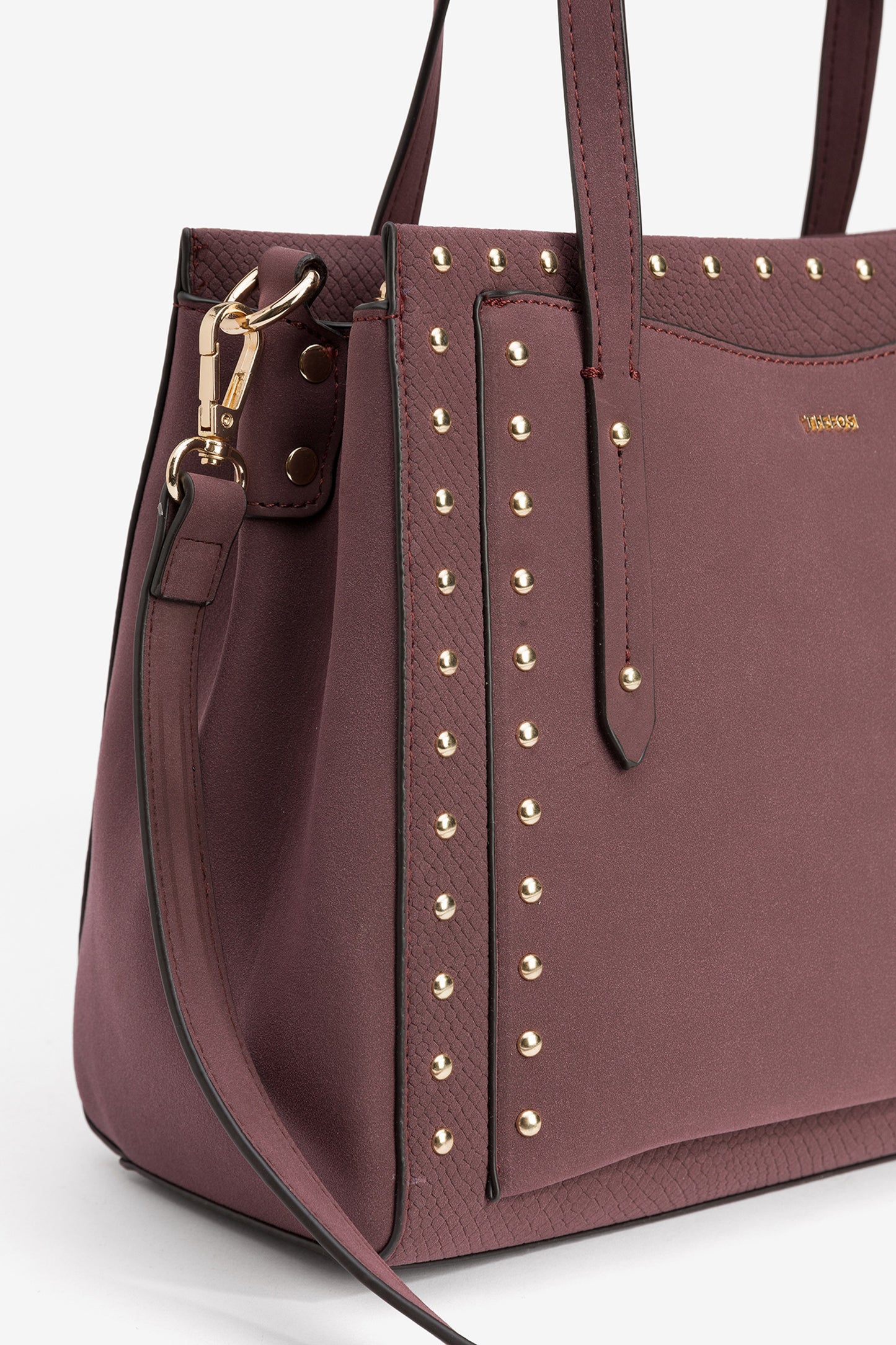 BOLSO CITY COLOR VINO TIFFOSI