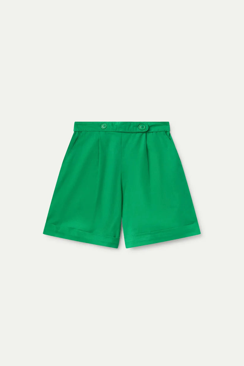 SHORTS BOTONES VERDE COMPAÑÍA FANTÁSTICA