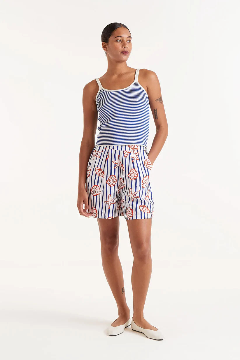 SHORTS ESTAMPADO DE RAYAS NEMO COMPAÑÍA FANTÁSTICA