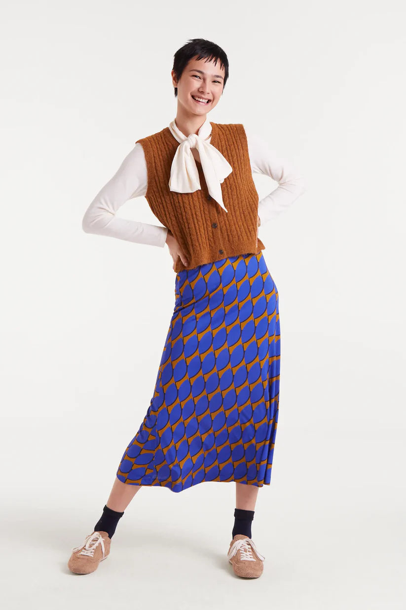 FALDA MIDI ESTAMPADO SKOUROS SMALL COMPAÑÍA FANTÁSTICA