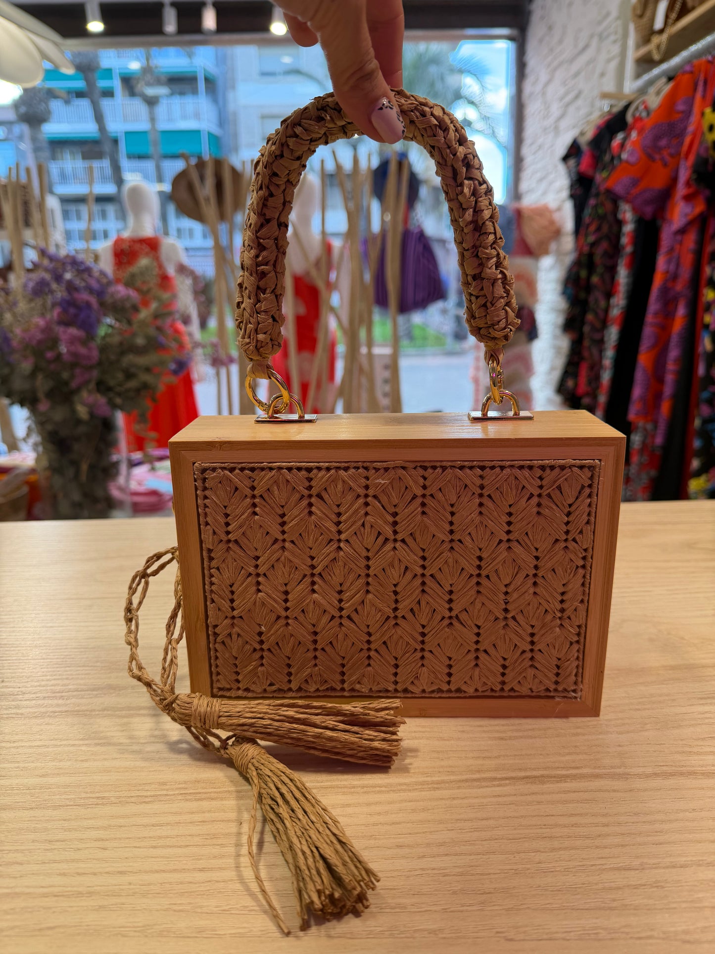 CLUTCH DE MADERA