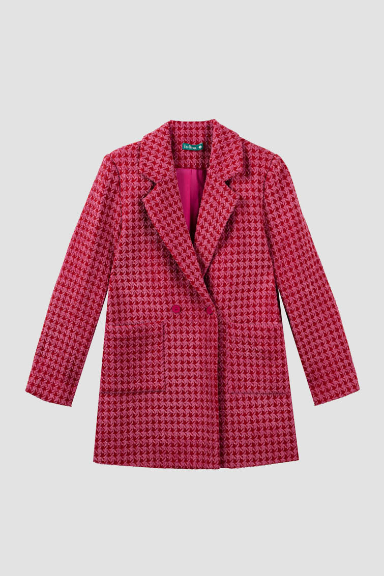 BLAZER OVER BOLSILLOS CROISSANT LOLINA