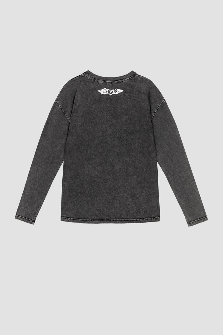 CAMISETA OVERSIZE ROCK AND ROLL LOLINA