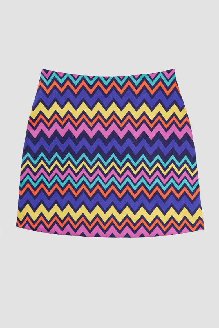 FALDA TRAPECIO PEACE LOLINA