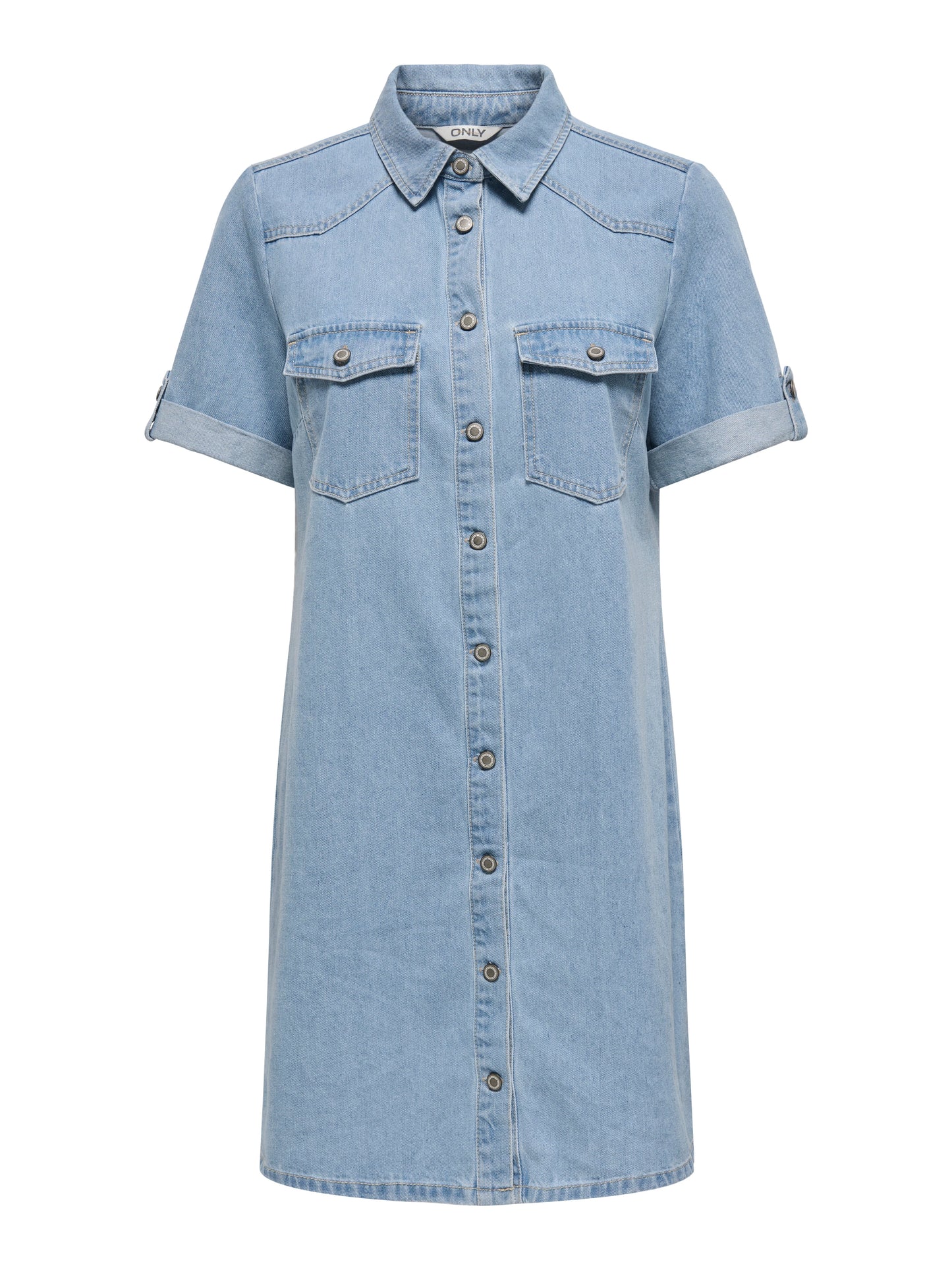 VESTIDO CORTO DENIM ONLY