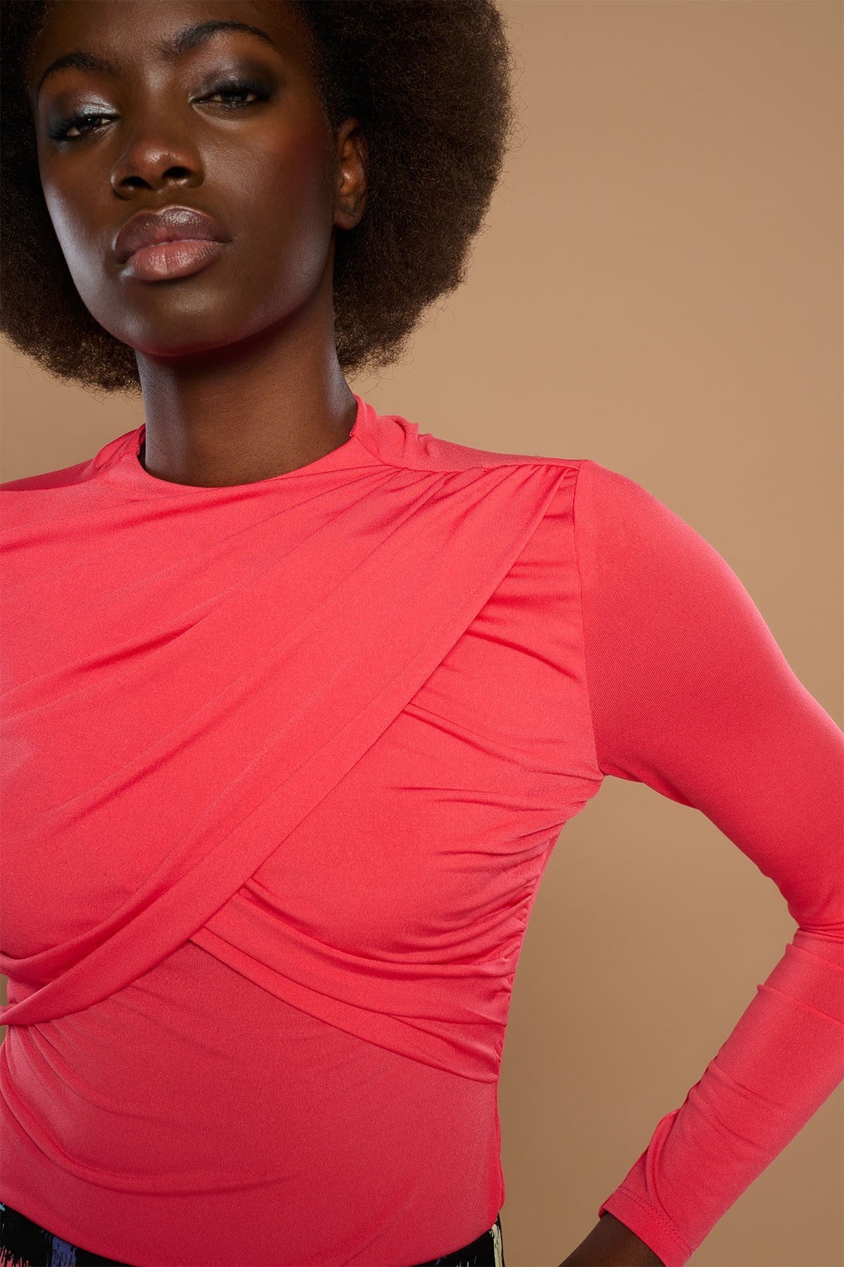 RED DIVA TOP MINUETO