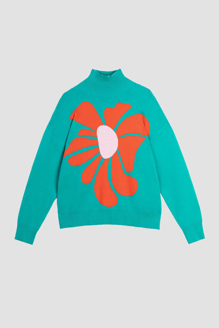 SUÉTER OVERSIZE LET IT BE LOLINA