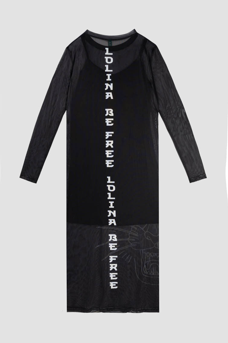 VESTIDO CAMISETA BE FREE LOLINA