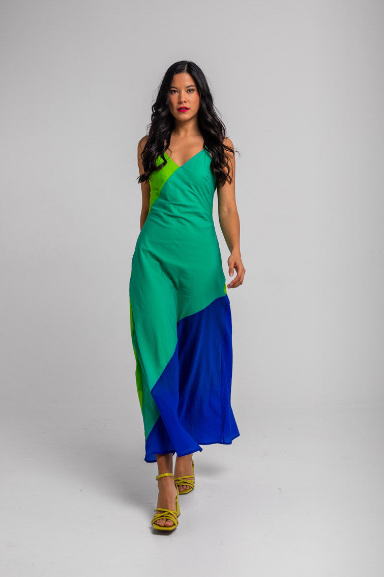 VESTIDO LARGO VUELO OUT MOF CANNON LOLINA