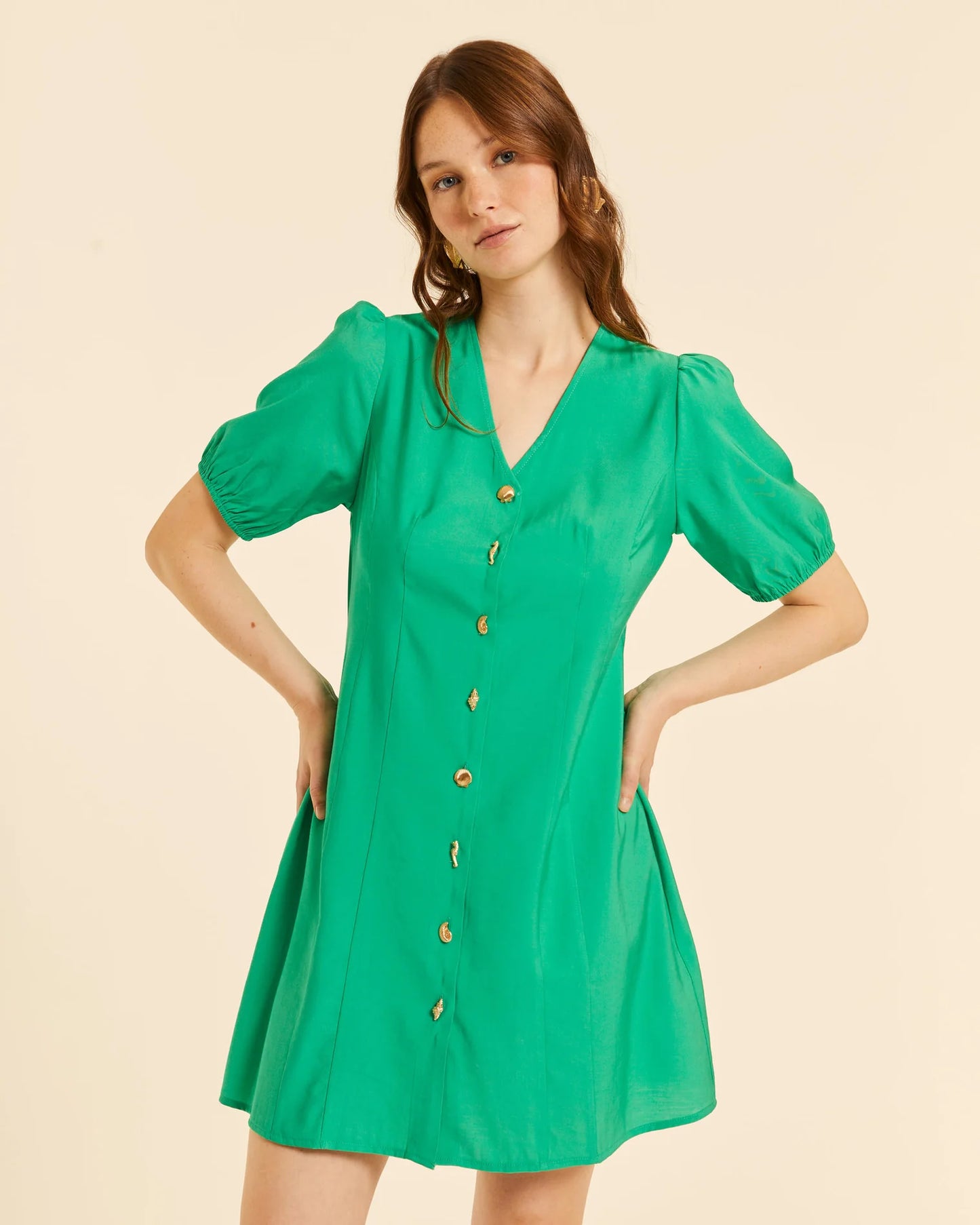 VESTIDO SKATE VERDE PEPALOVES