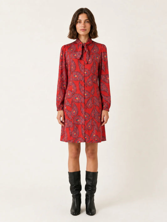 VESTIDO CORTO RED PARSLEY PEPALOVES