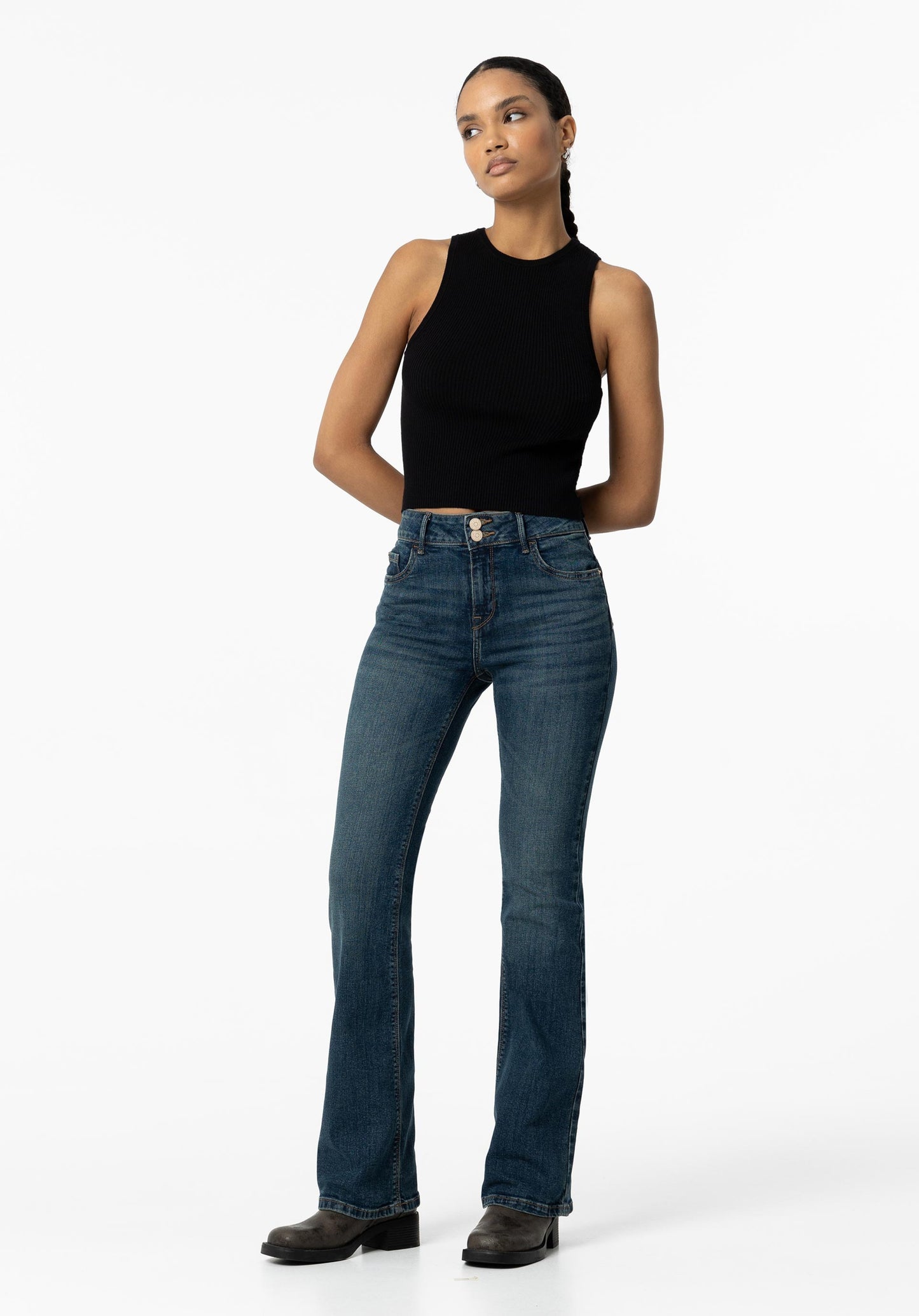 JEANS LIGHT PUSH-UP BOOTCUT TIFFOSI