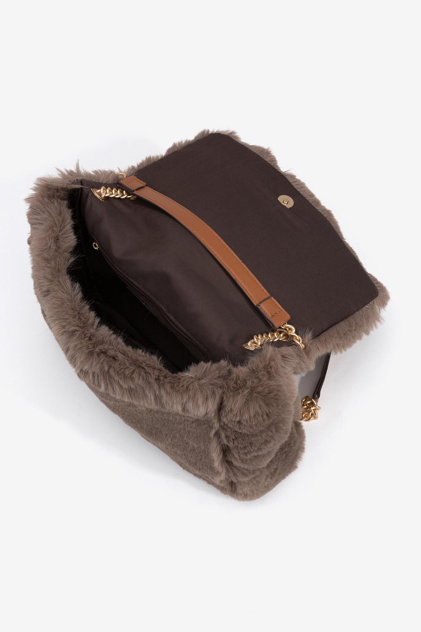 BOLSO BANDOLERA DE PELO SINTÉTICO TIFFOSI