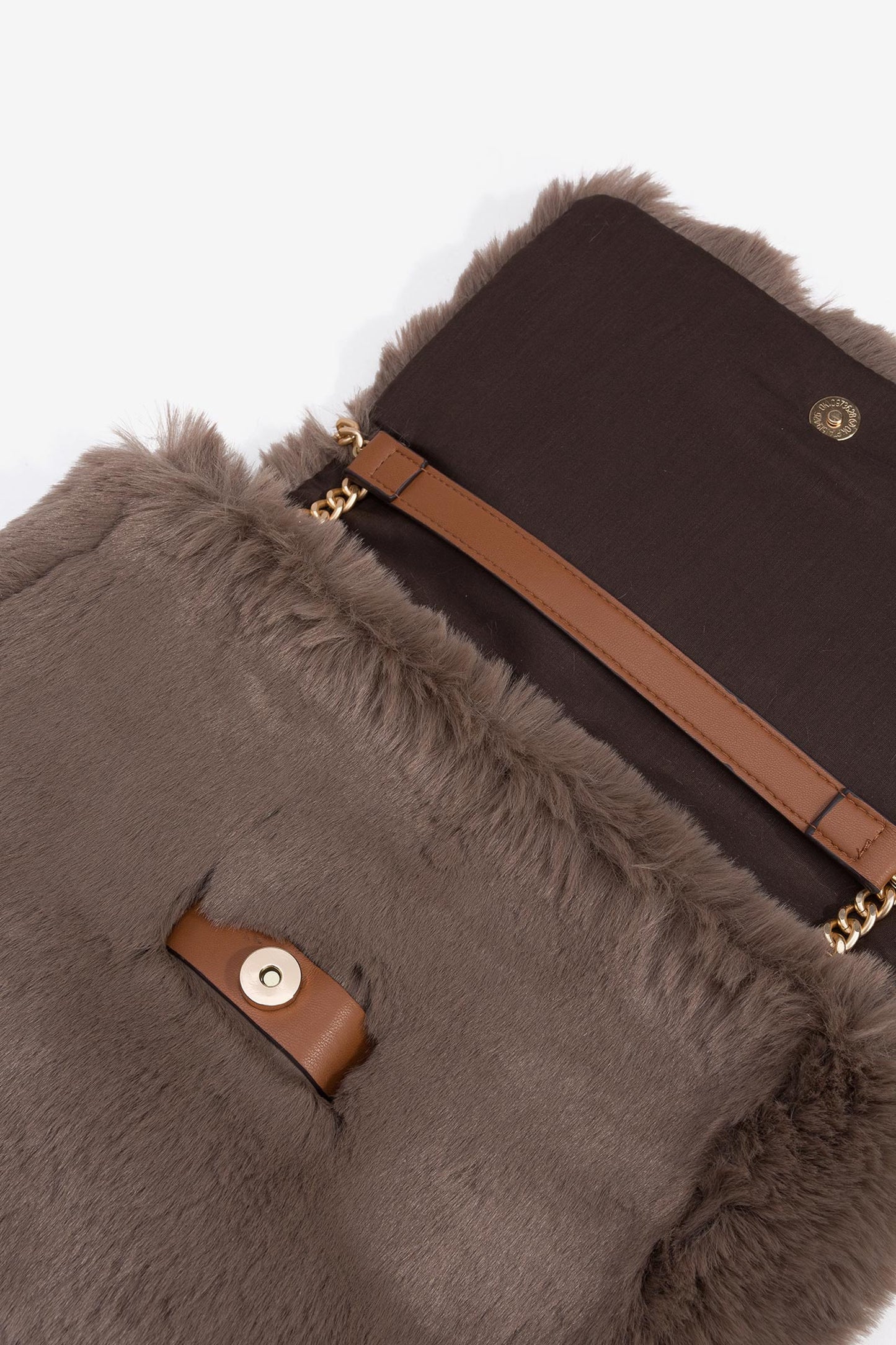 BOLSO BANDOLERA DE PELO SINTÉTICO TIFFOSI