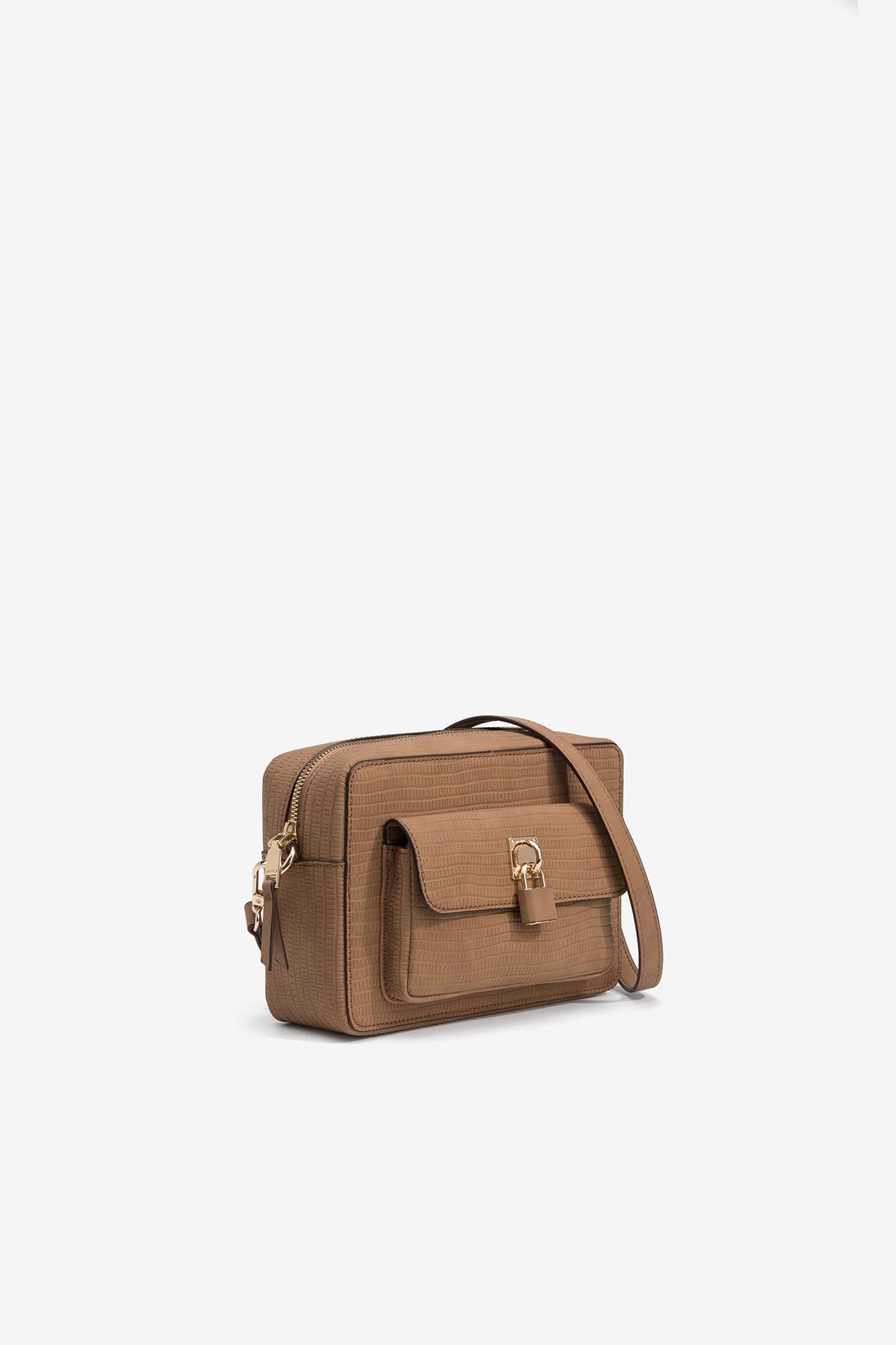 BOLSO BANDOLERA CON CIERRE DE SOLAPA TIFFOSI