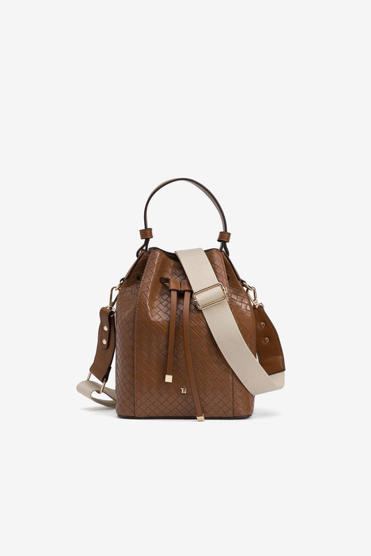 BOLSO TEXTURA ENTRELAZADA TIFFOSI