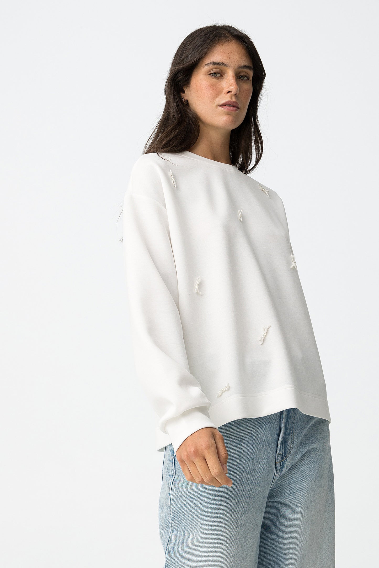 SUDADERA CON APLICACIONES TIFFOSI
