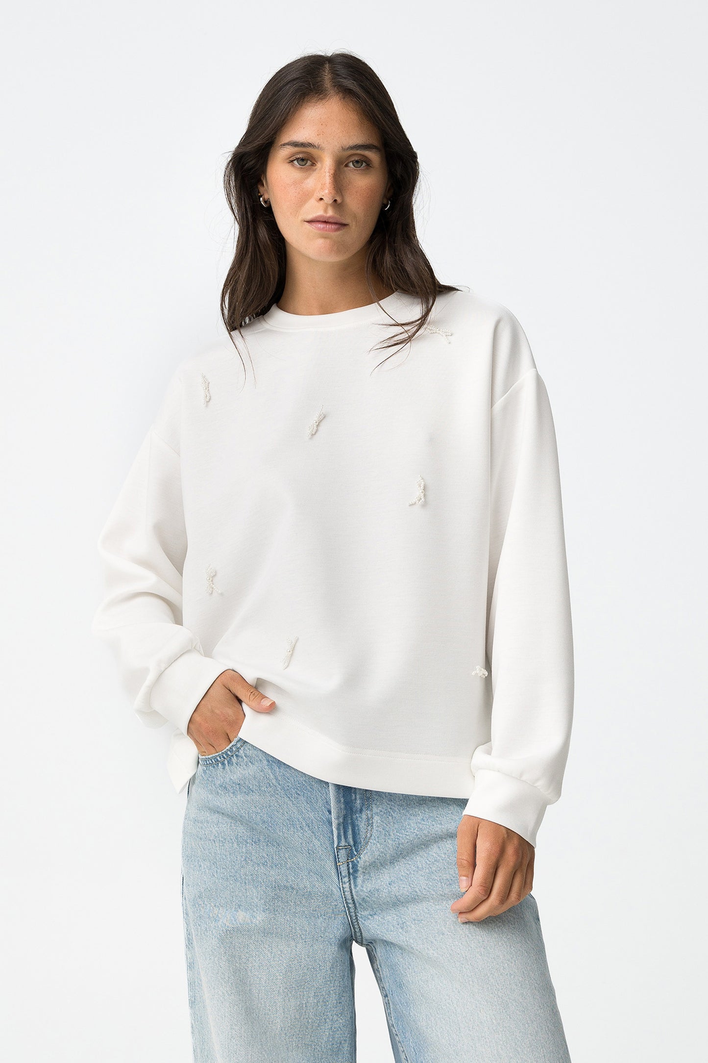 SUDADERA CON APLICACIONES TIFFOSI