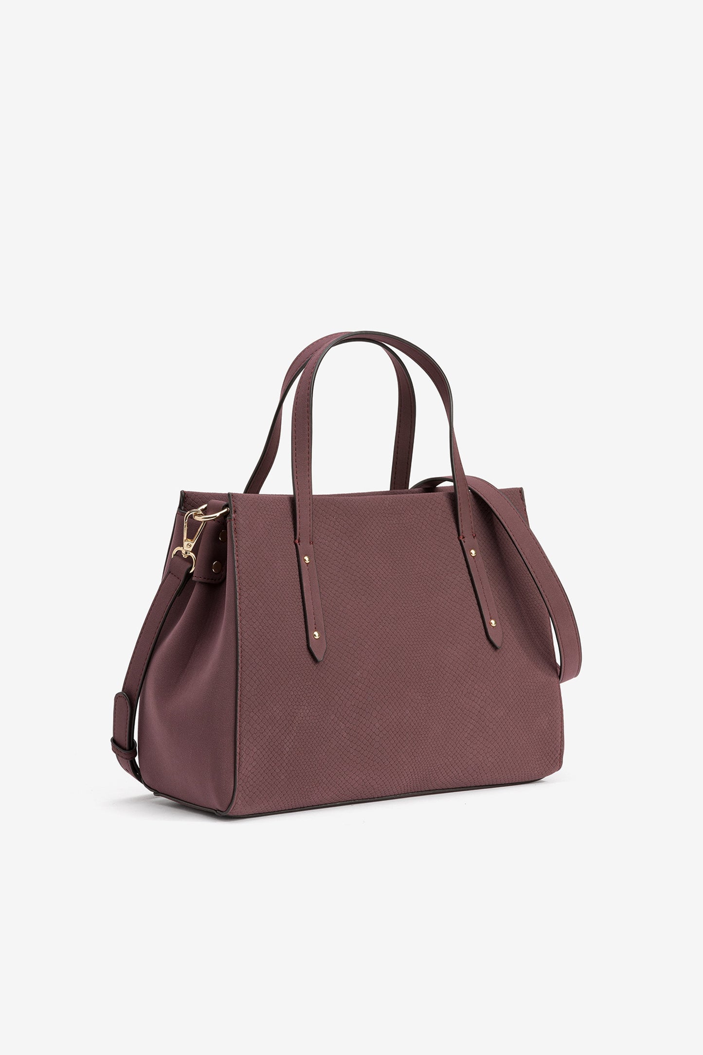 BOLSO CITY COLOR VINO TIFFOSI