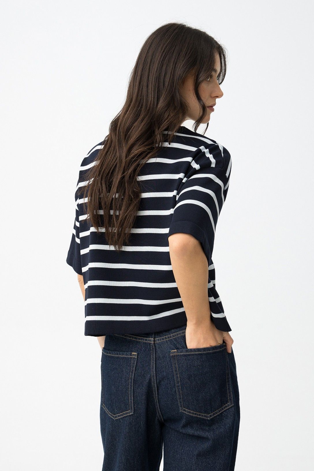CAMISETA RAYAS OVERSIZE