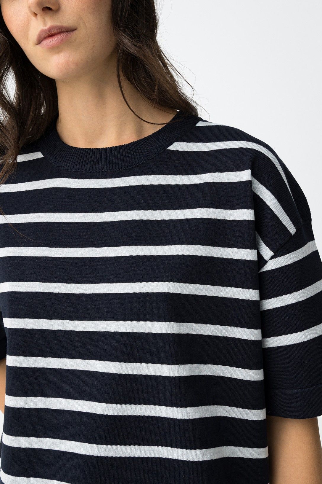 CAMISETA RAYAS OVERSIZE