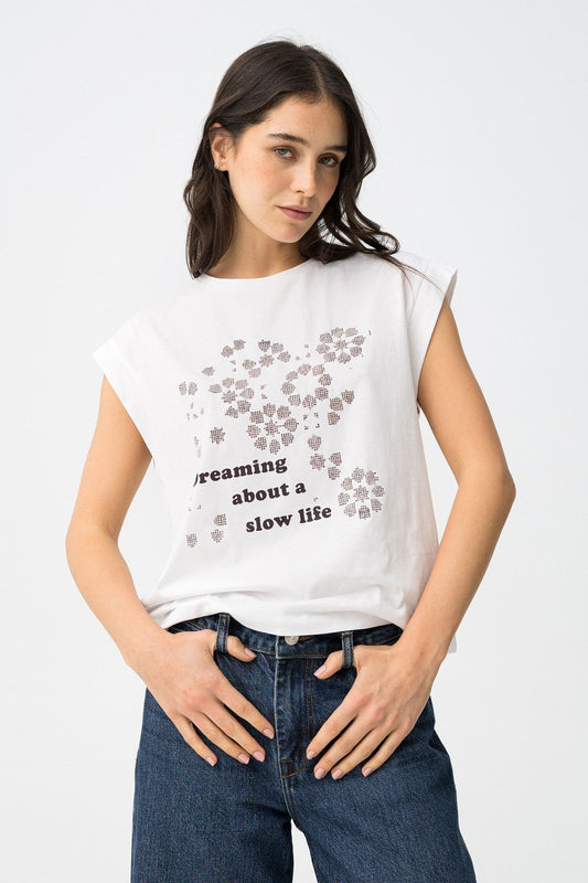 CAMISETA NUMEL BLANCO TIFFOSI
