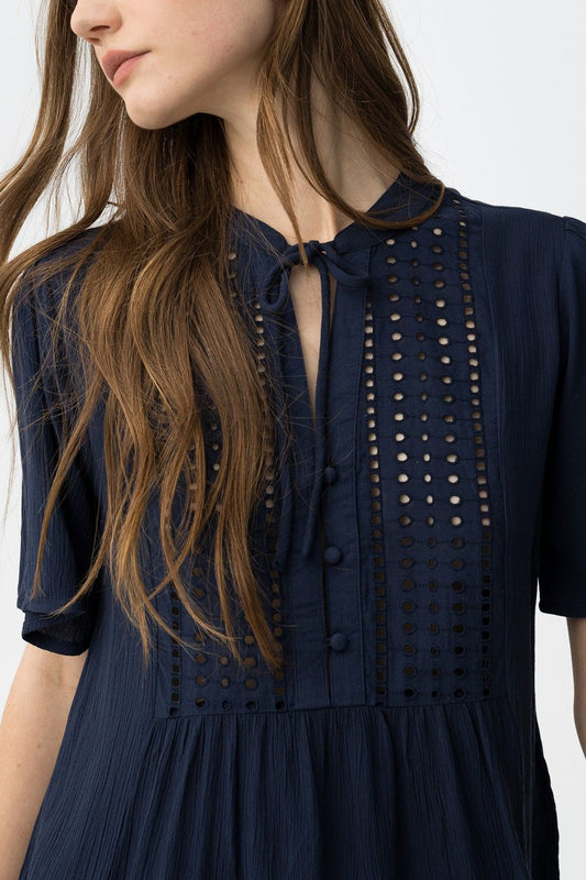 BLUSA ENCAJE TIFFOSI
