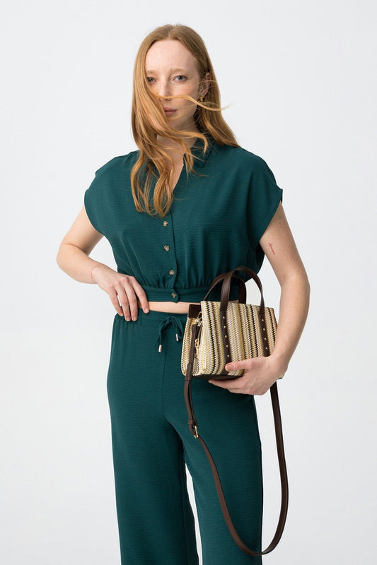 CAMISA CROPPED FRANCESCA TIFFOSI