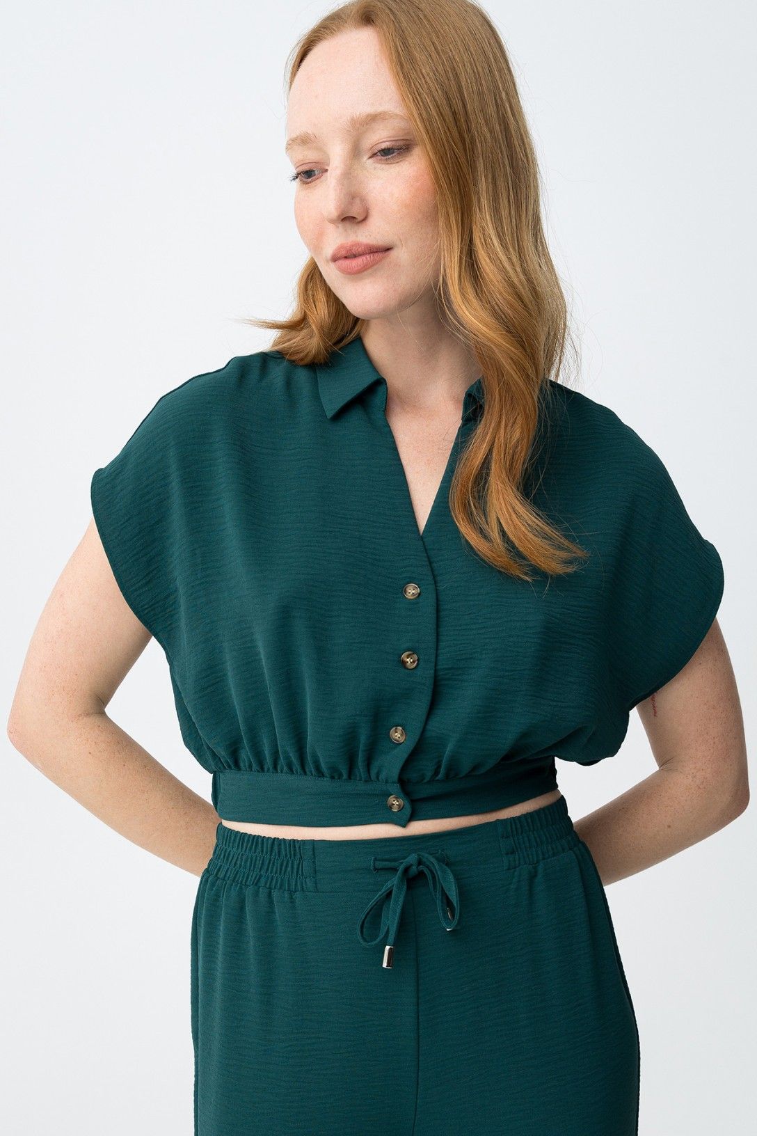 CAMISA CROPPED FRANCESCA TIFFOSI