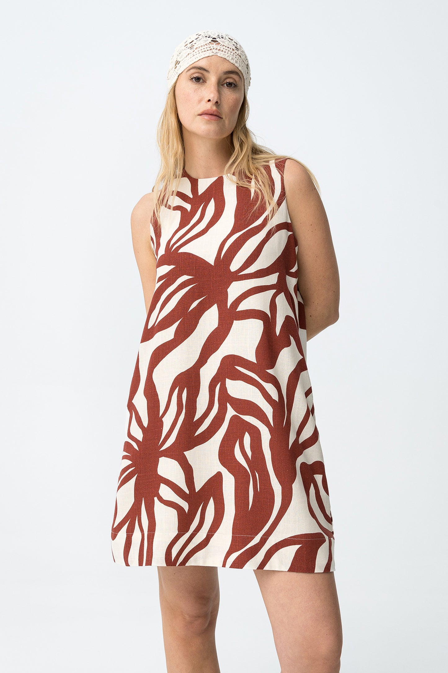 VESTIDO RECTO SIN MANGAS TIFFOSI