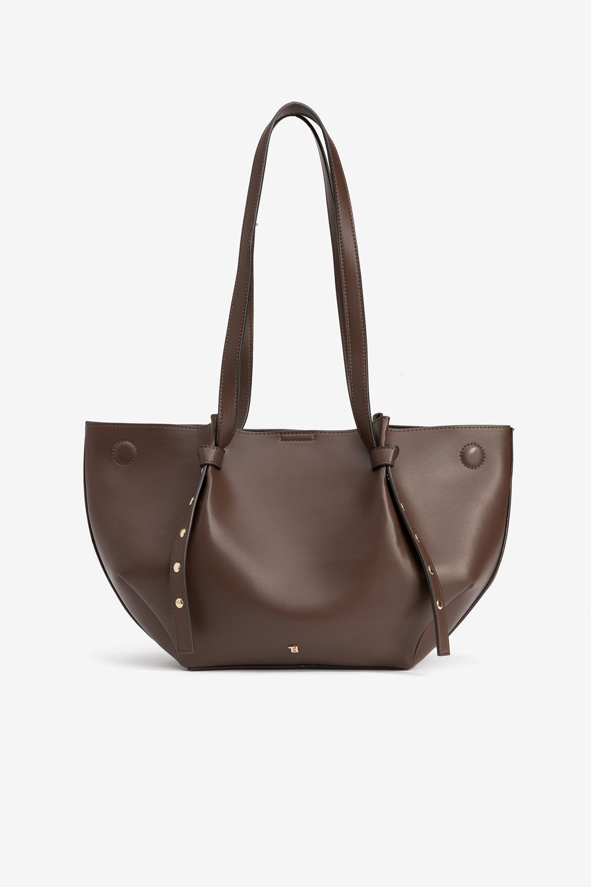 BOLSO SHOPPER MARRÓN CHOCOLATE TIFFOSI