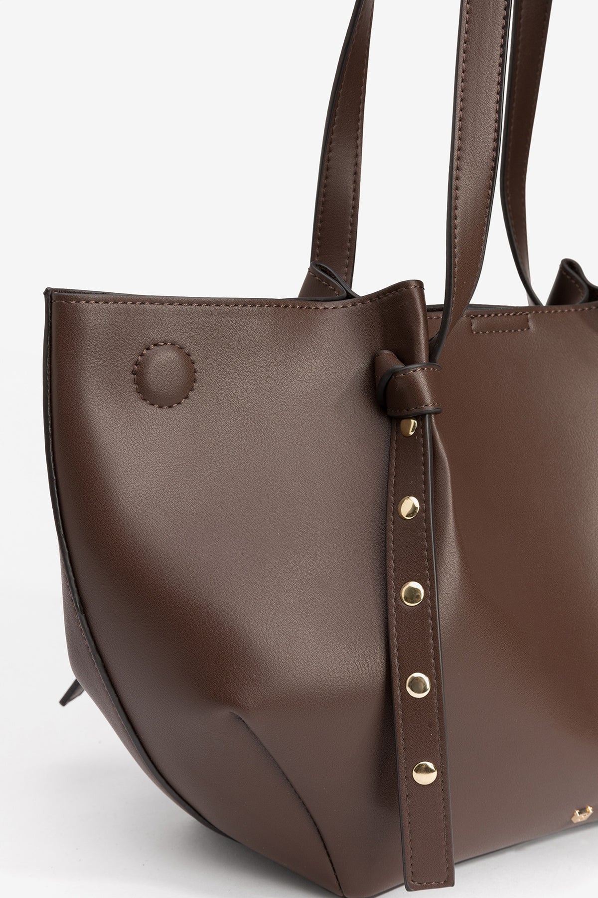 BOLSO SHOPPER MARRÓN CHOCOLATE TIFFOSI