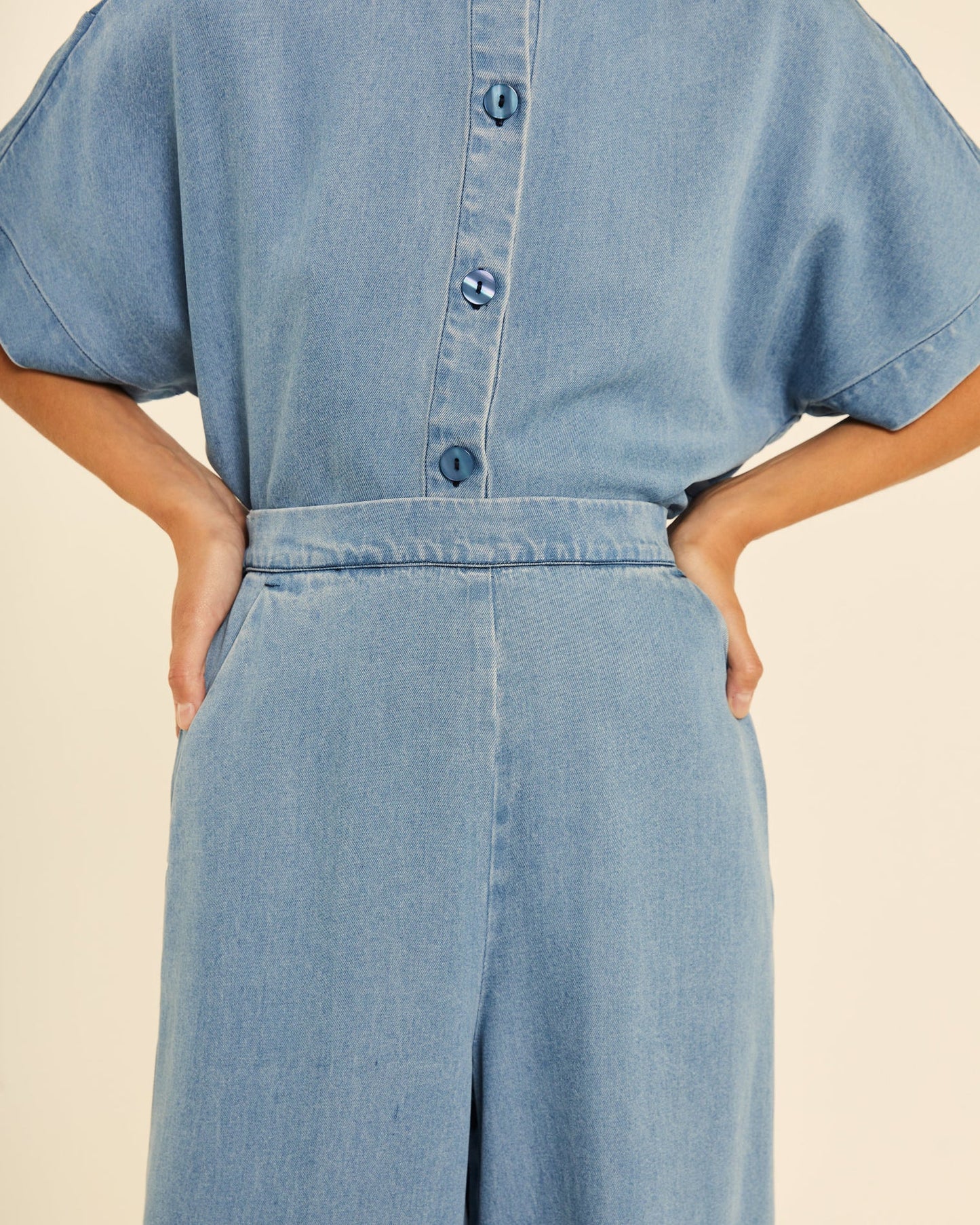 PANTALÓN ANCHO DENIM PEPALOVES
