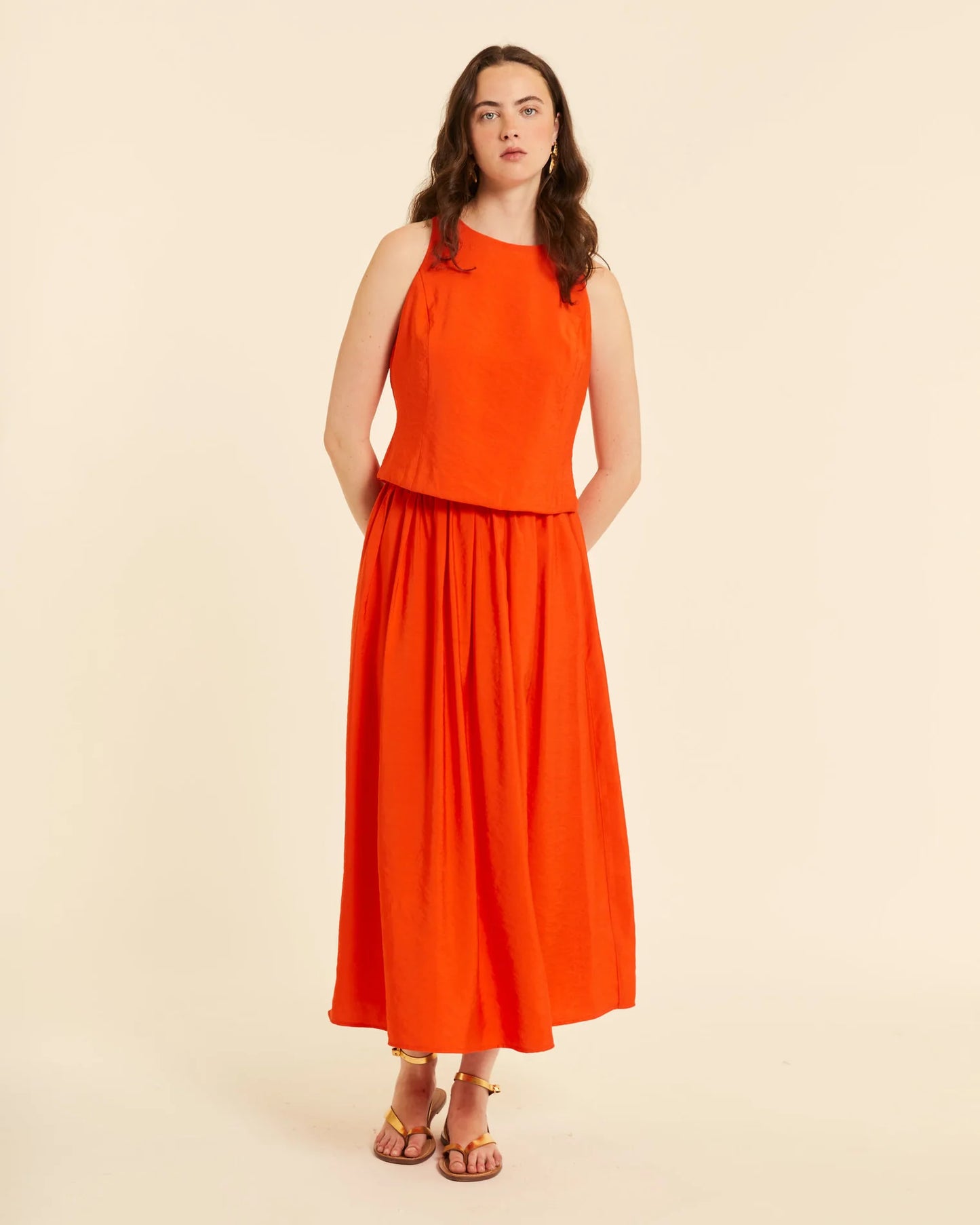 TOP LAZADA Y ESCOTE ESPALDA CORAL PEPALOVES