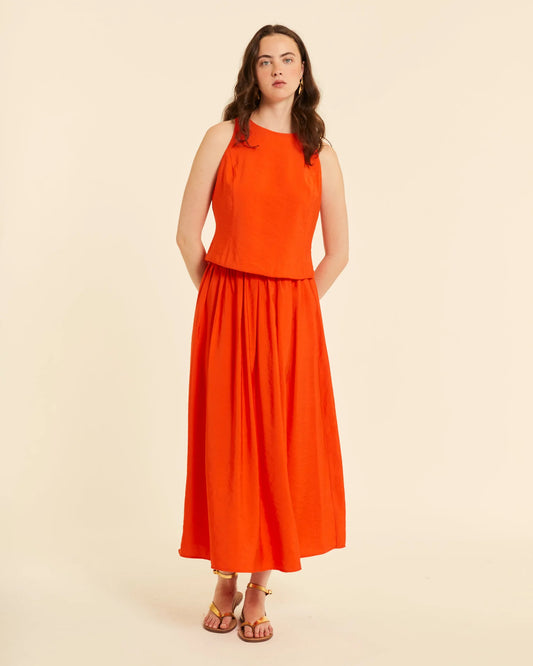 TOP LAZADA Y ESCOTE ESPALDA CORAL PEPALOVES