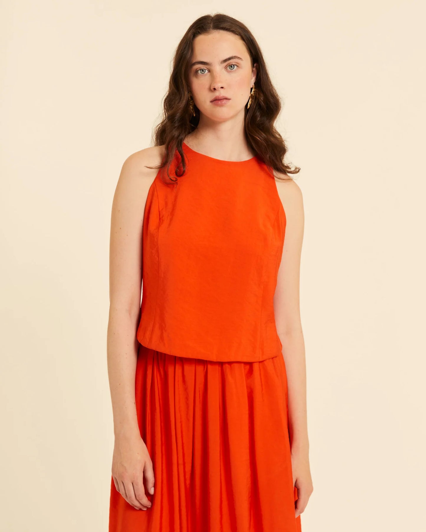 TOP LAZADA Y ESCOTE ESPALDA CORAL PEPALOVES