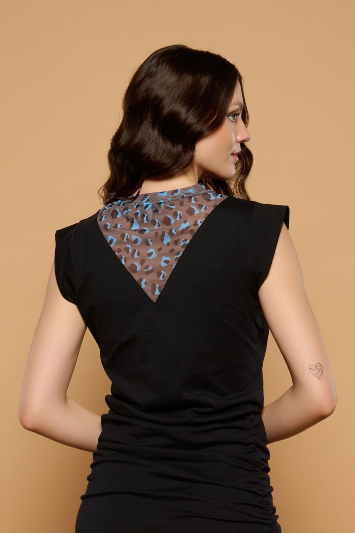 BLACK GENETTA TOP MINUETO
