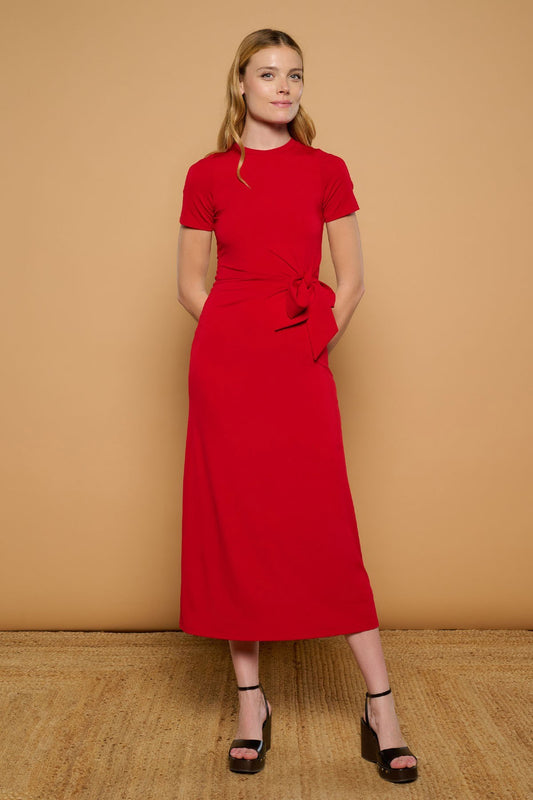 RED CHERRY DRESS MINUETO