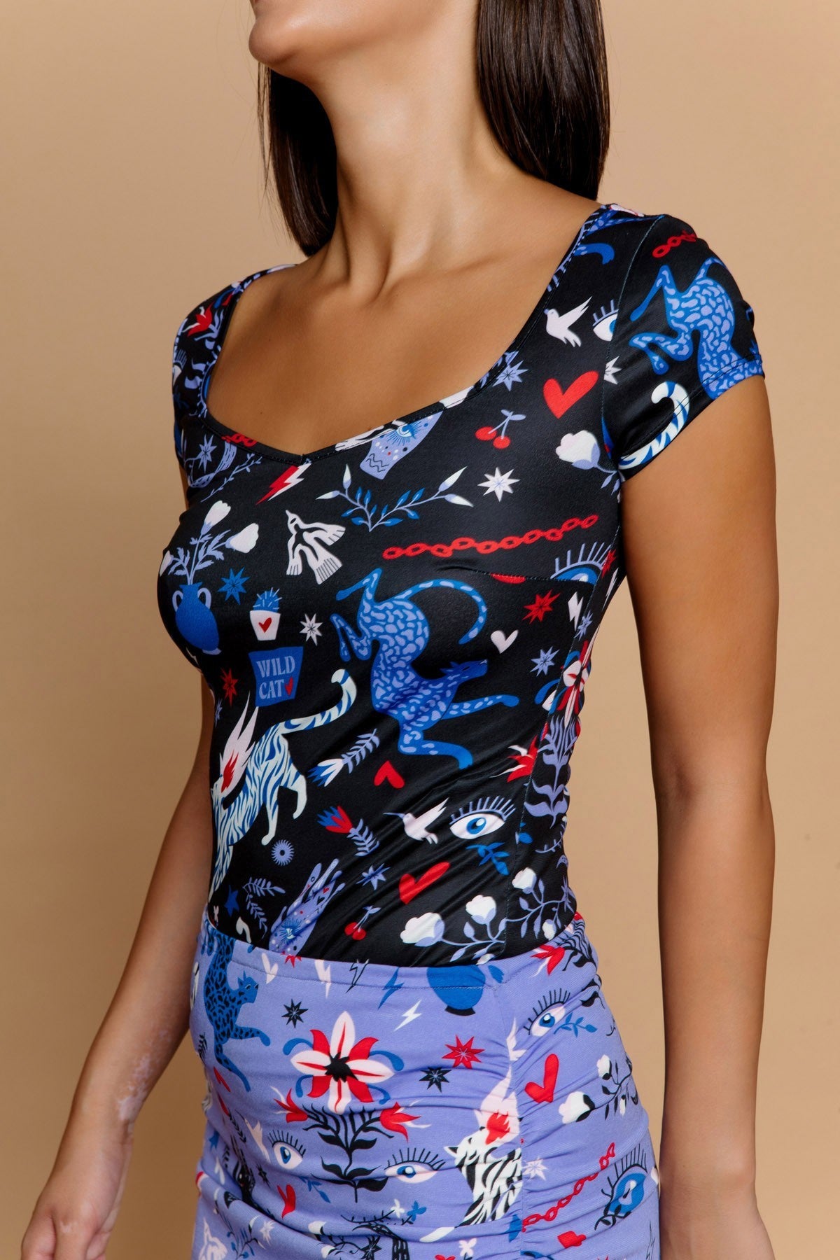 BLACK IVICA TOP MINUETO