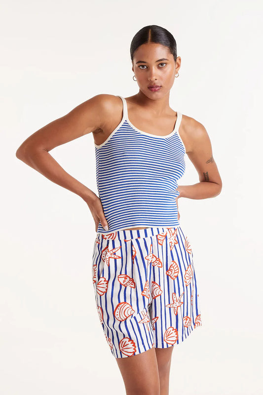 SHORTS ESTAMPADO DE RAYAS NEMO COMPAÑÍA FANTÁSTICA