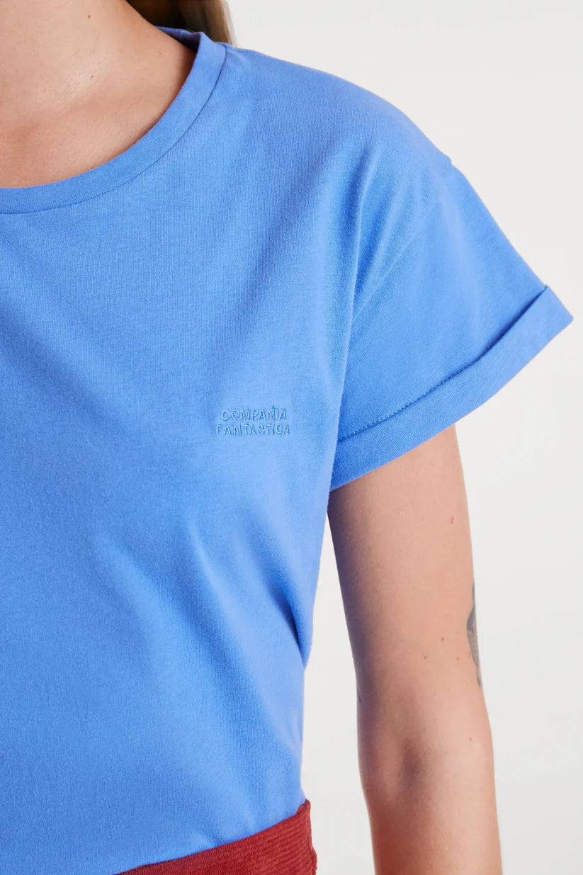 CAMISETA 100% ALGODÓN AZUL COMPAÑÍA FANTÁSTICA