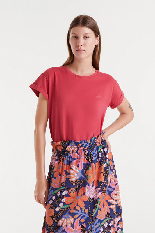 CAMISETA ROJA 100% ALGODÓN COMPAÑÍA FANTÁSTICA