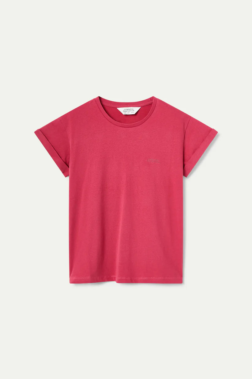 CAMISETA ROJA 100% ALGODÓN COMPAÑÍA FANTÁSTICA