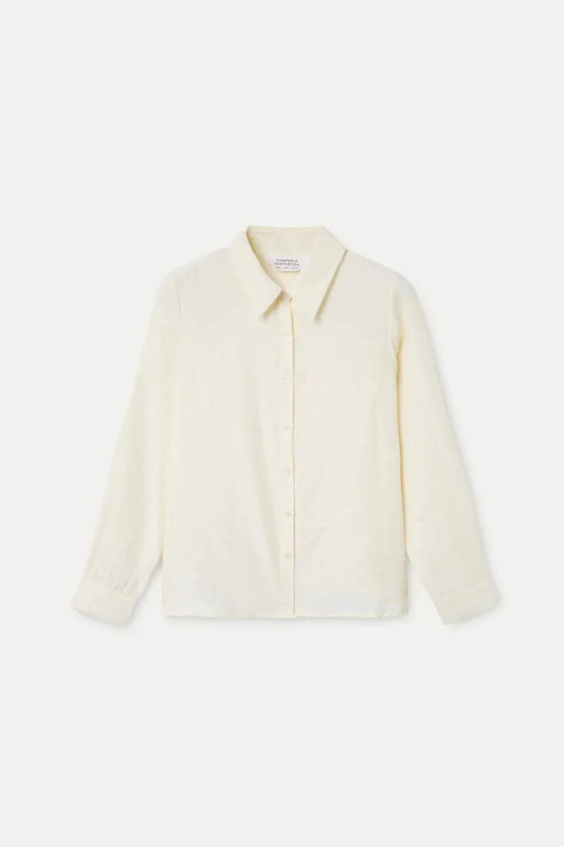 CAMISA FLUIDA BLANCA COMPAÑÍA FANTÁSTICA