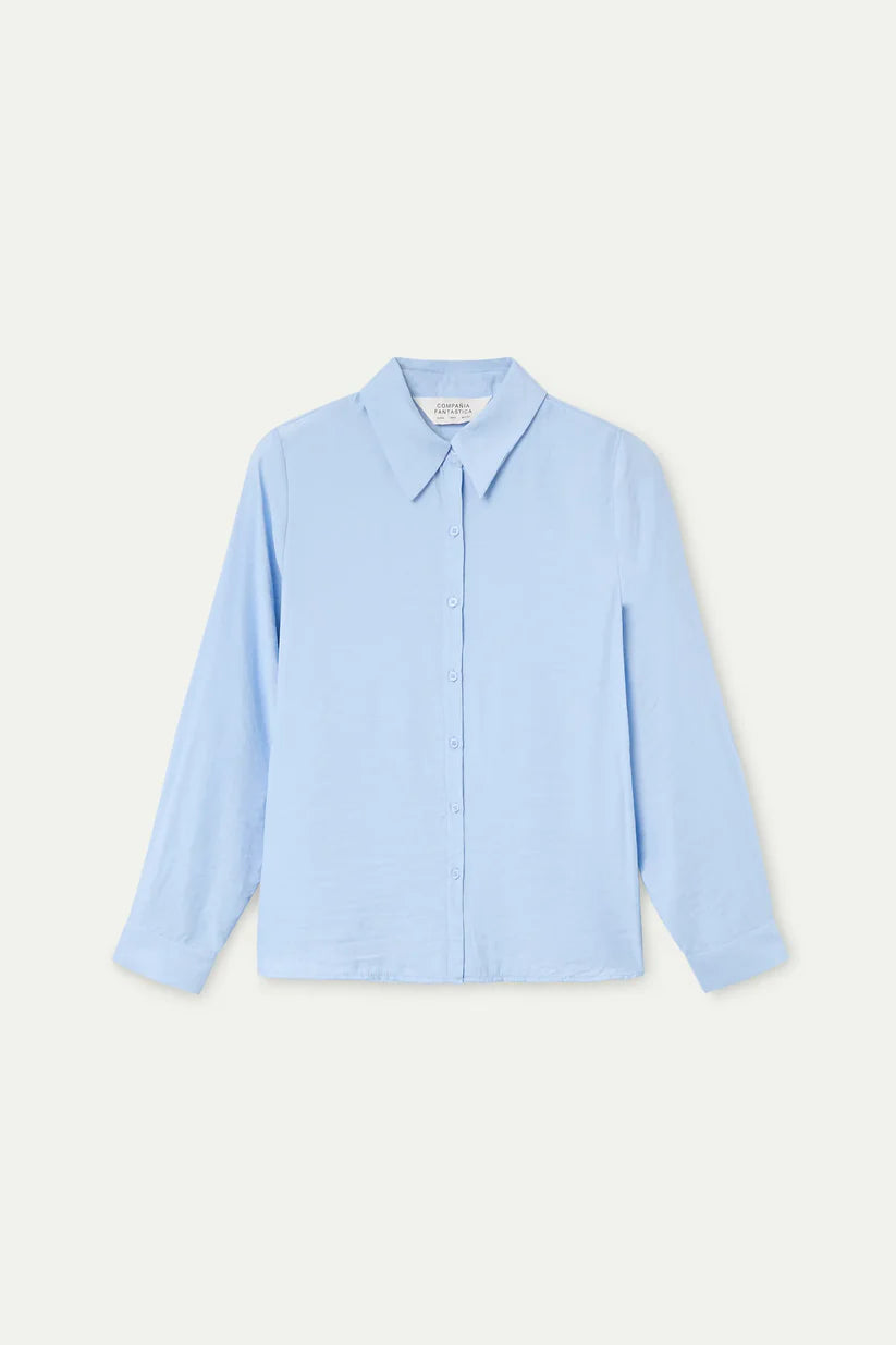 CAMISA FLUIDA AZUL COMPAÑÍA FANTÁSTICA