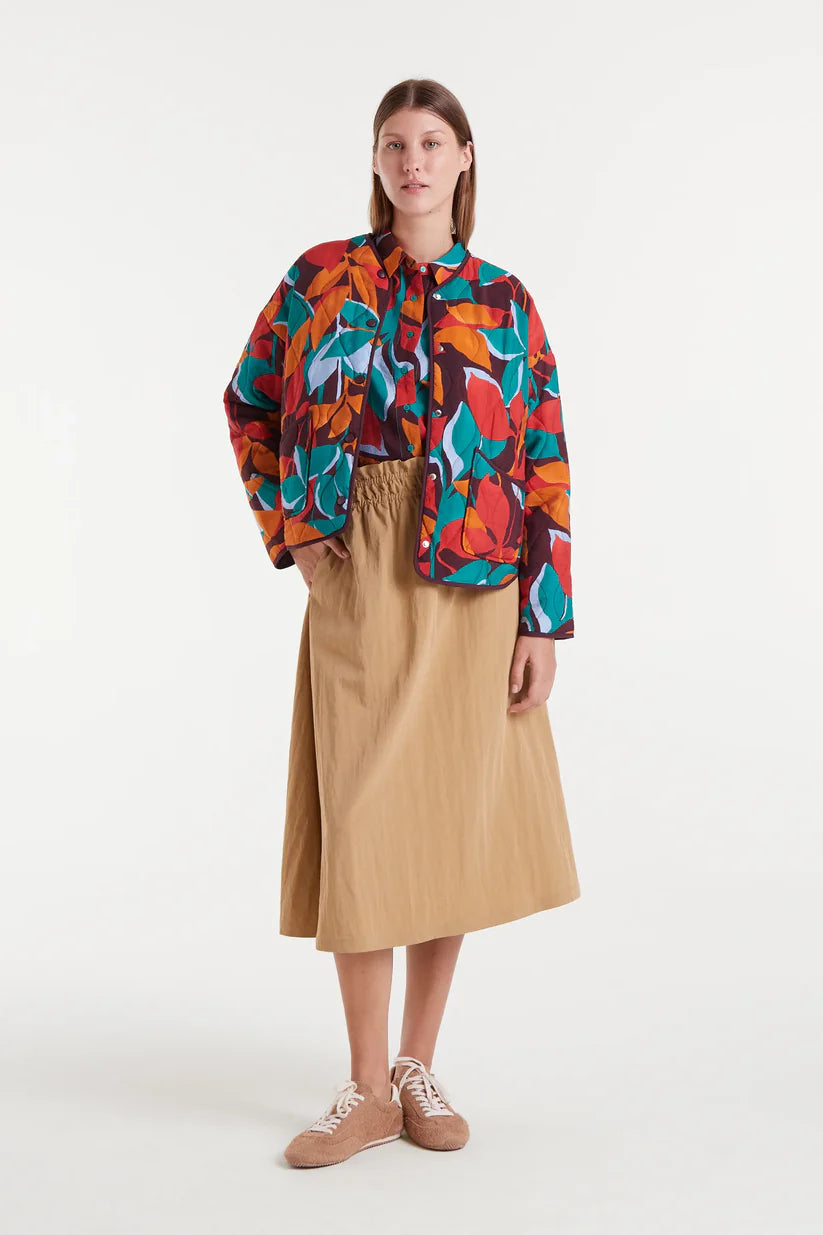 FALDA MIDI CAMEL COMPAÑÍA FANTÁSTICA