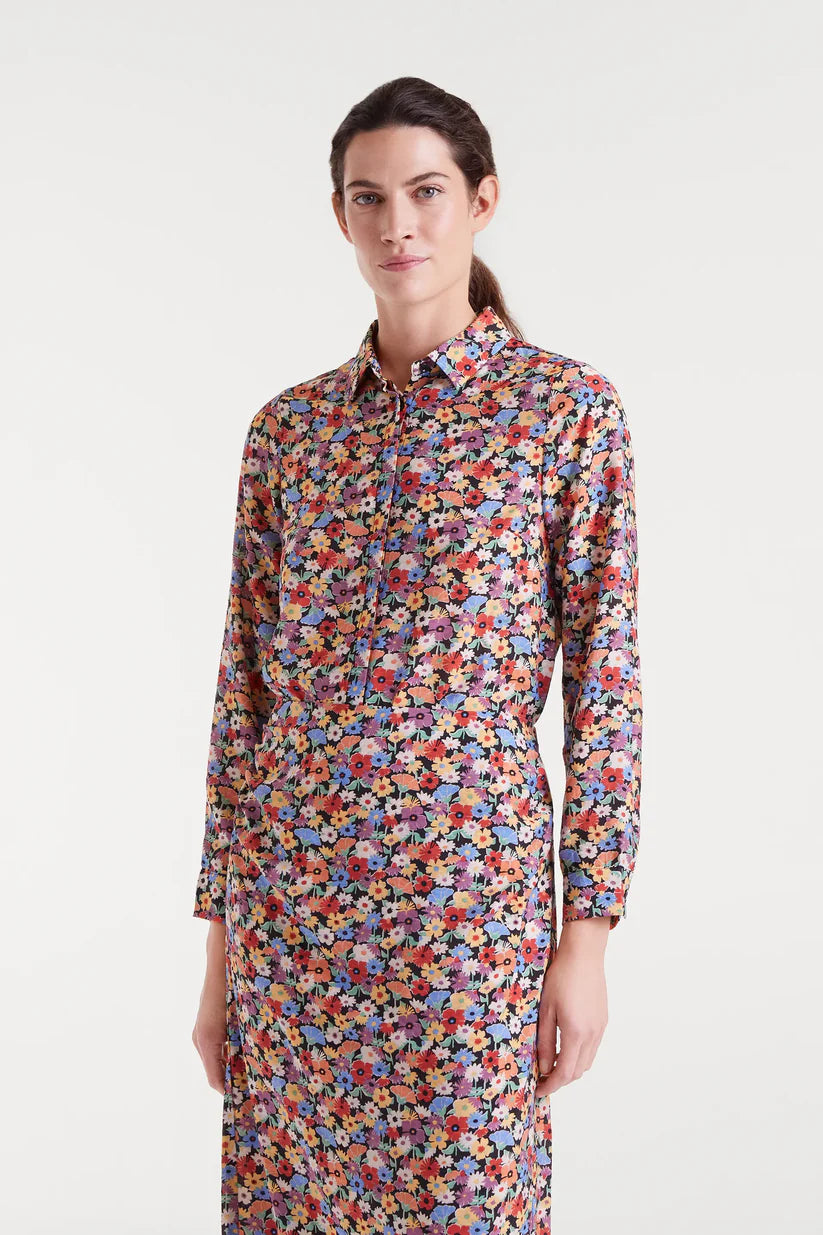 CAMISA CREPÉ LIGERO CON ESTAMPADO HAMPTON SMALL COMPAÑÍA FANTÁSTICA