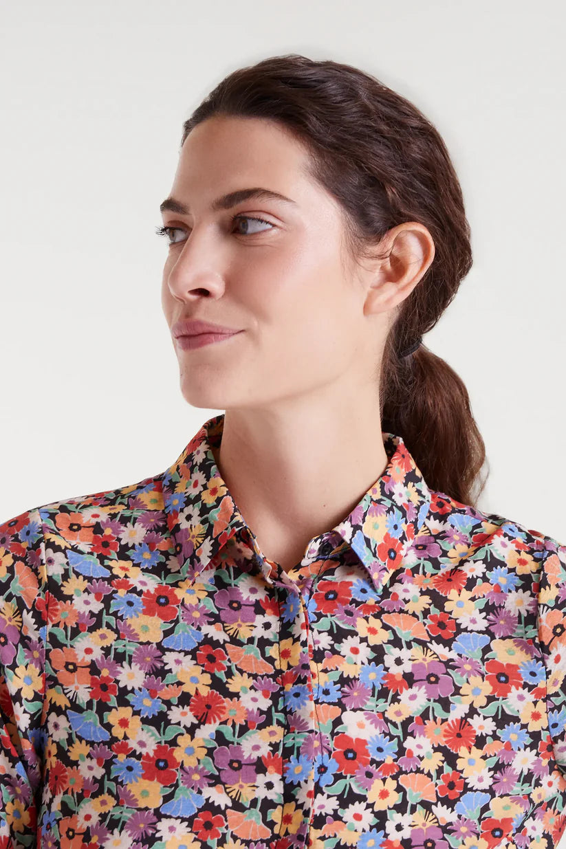 CAMISA CREPÉ LIGERO CON ESTAMPADO HAMPTON SMALL COMPAÑÍA FANTÁSTICA