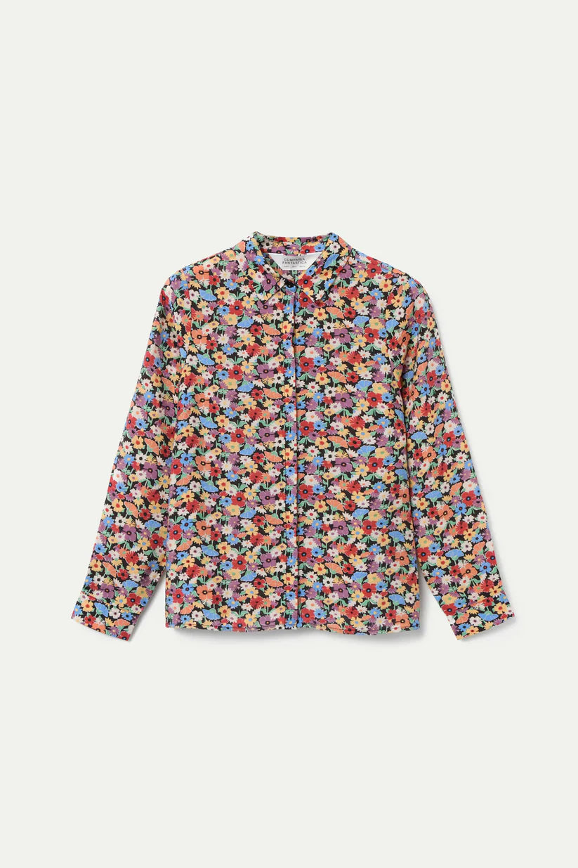 CAMISA CREPÉ LIGERO CON ESTAMPADO HAMPTON SMALL COMPAÑÍA FANTÁSTICA
